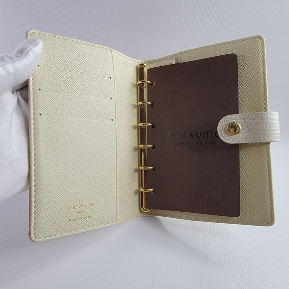 LOUIS VUITTON Monogram Mini Lin Agenda PM Notebook Cover - Picture 4 of 12